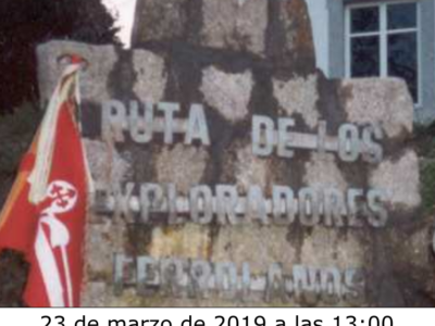 Recuperación Monumento Ruta de los Exploradores Ferrolanos